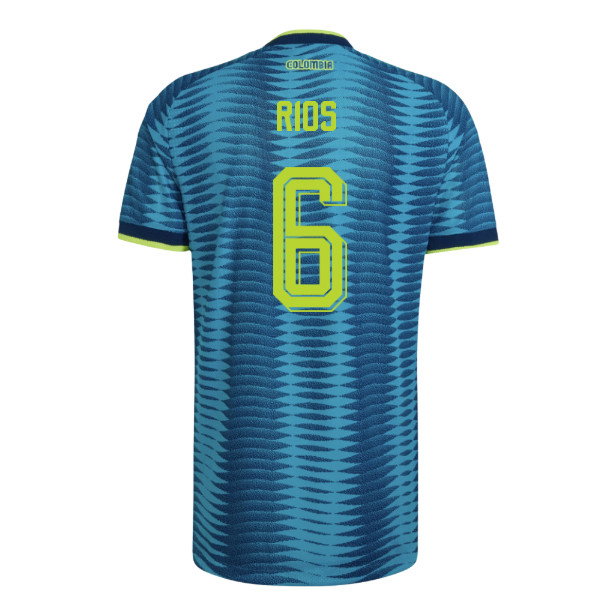 2026-2027 Colombia Authentic Away Shirt (Rios 6)-SoccerKits Hub | Buy Soccer Jerseys Online